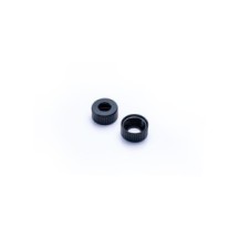 Koswork Lower Shock Cap Black (2) 12mm & 13mm Shock AE KOS04808BK