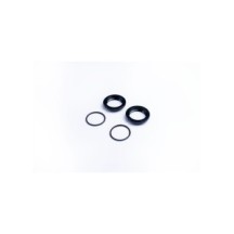 Koswork Threaded Collar w/O-rings Black for 12mm Shock AE Tamiya (2) KOS04812BK