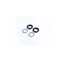 Koswork Threaded Collar w/O-rings Black for 12mm Shock AE Tamiya (2) KOS04812BK