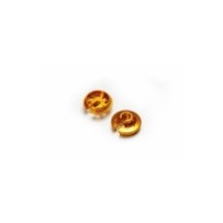 Koswork Short 9.2mm Alum Shock Spring Retainer/Cup for 12mm Shock Gold (2) KOS04846GD