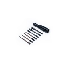 Koswork Associated RC10 Standard Hex Wrench Nut Driver Tool Set (7pcs) (Light Tri Handle) KOS13204-1/4RC10