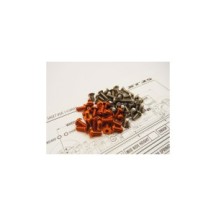 Hiro Seiko X1'25 Titan/Alloy Hex Socket Screw Set [Orange] HS-48970