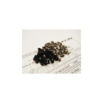 Hiro Seiko X1'25 Titan/Alloy Hex Socket Screw Set [Balck] HS-48971