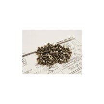 Hiro Seiko XB4C/D'25 Titanium Hex Socket Screw Set HS-48973