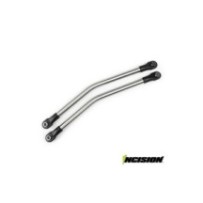 Incision Yeti 1/4 Stainless Steel Rear Upper Suspension Link Kit IRC00051