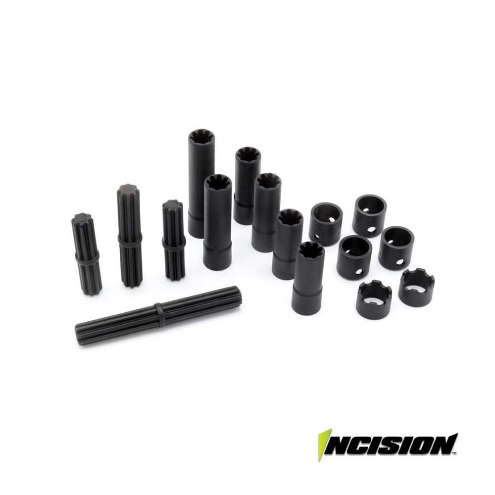 Incision 2ISD Replacement Molded Driveshaft Parts Tree IRC00231 Incision 2ISD Replacement Molded Driveshaft Parts Tree IRC00231