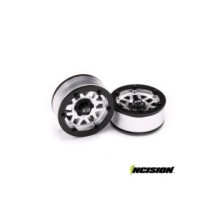 Incision 2IRC KMC Machete Beadlock Slv/Blk IRC00252