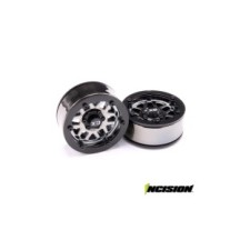 Incision 2IRC KMC Machete Beadlock Black Chrome IRC00253