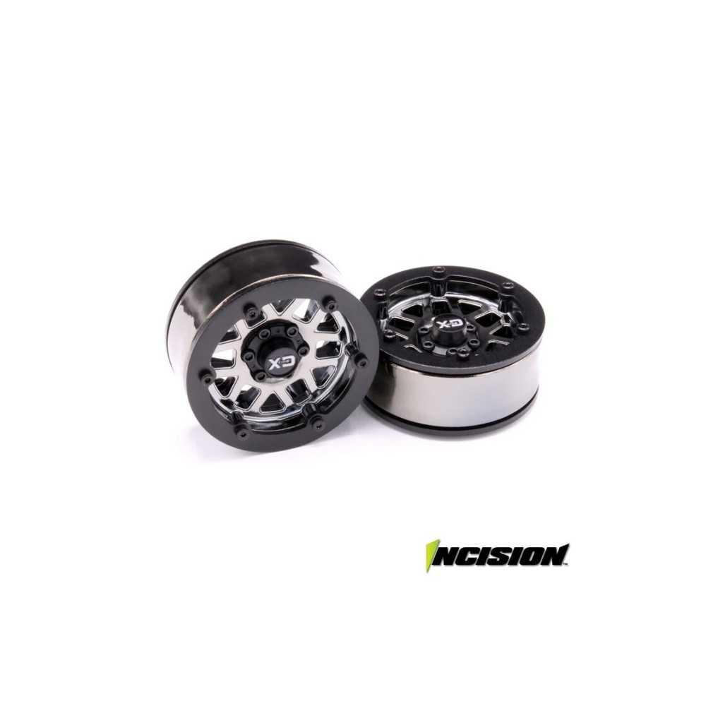 Incision 2IRC KMC Machete Beadlock Black Chrome IRC00253 Incision 2IRC KMC Machete Beadlock Black Chrome IRC00253