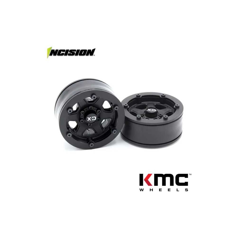 Incision 2IRC KMC KM233 Beadlock Blk/Blk IRC00254 Incision 2IRC KMC KM233 Beadlock Blk/Blk IRC00254