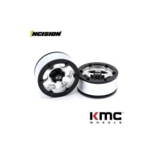 Incision 2IRC KMC KM233 Beadlock Slv/Blk IRC00255