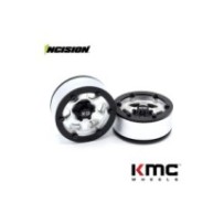 Incision 2IRC KMC KM233 Beadlock Slv/Blk IRC00255