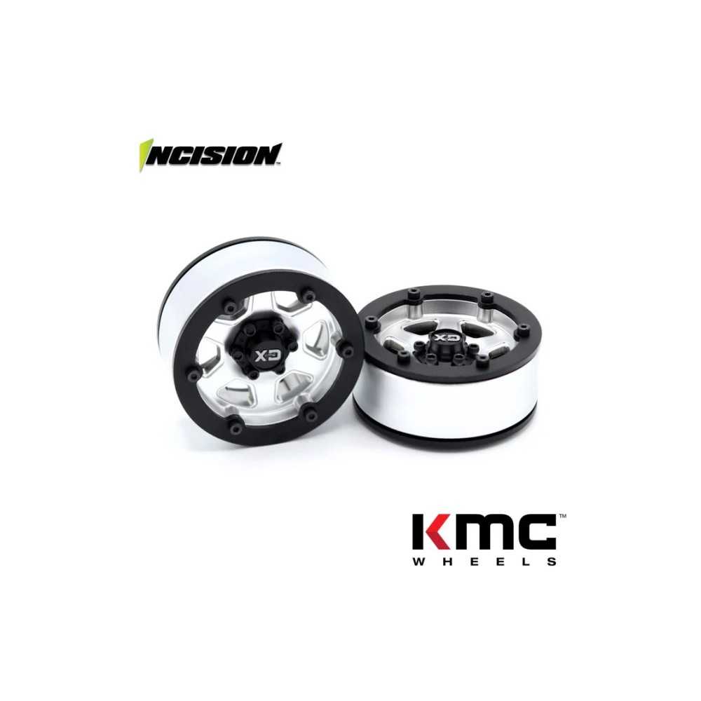 Incision 2IRC KMC KM233 Beadlock Slv/Blk IRC00255 Incision 2IRC KMC KM233 Beadlock Slv/Blk IRC00255