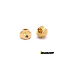 Incision 12mm Hex Brass IRC00292