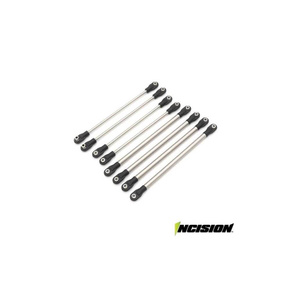 Juego completo de links Incision para chasis Vanquish H10 Optic – IRC00307 Juego completo de links Incision para chasis Vanquish H10 Optic – IRC00307