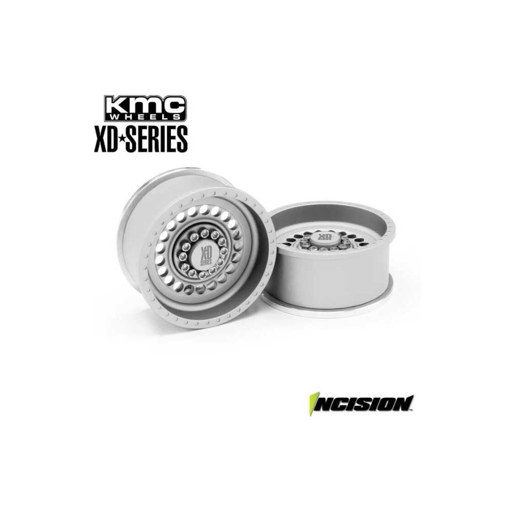 Incision KMC 1.9 XD136 Panzer Clear Anodized IRC00311