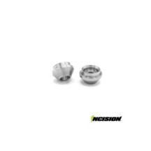 Incision Aluminum Spring Cup - Clear Anodized IRC00461