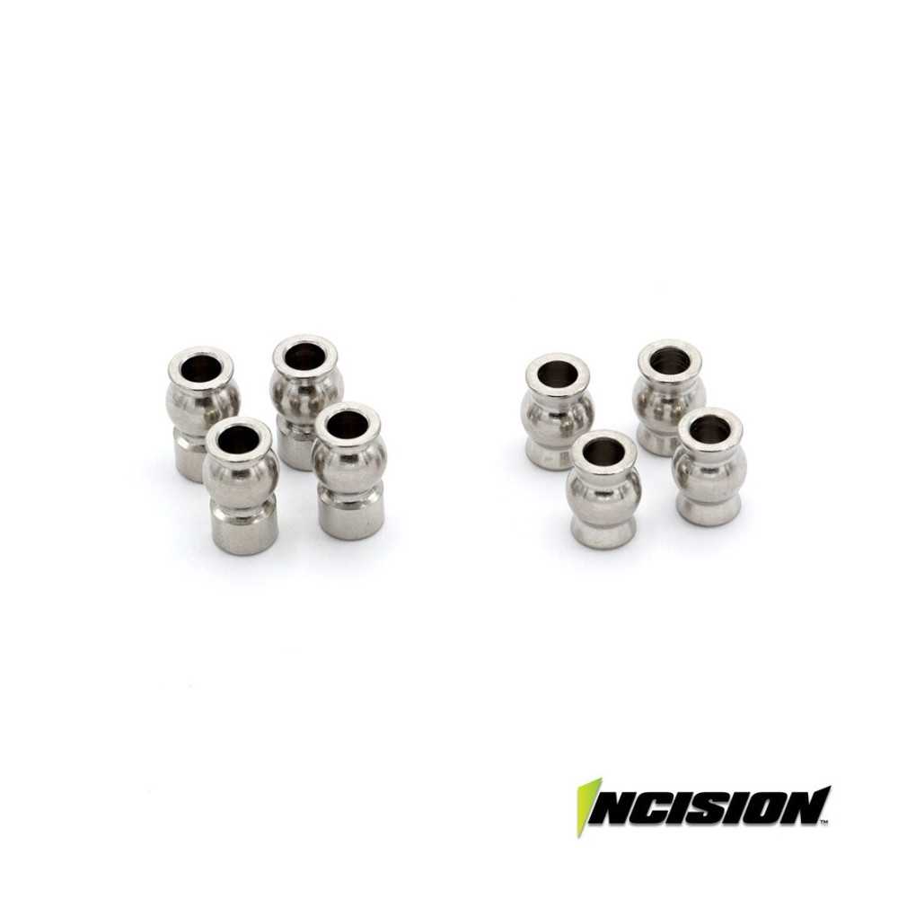 Incision 2S8E Upper and Lower Shock Pivots IRC00509 Incision 2S8E Upper and Lower Shock Pivots IRC00509