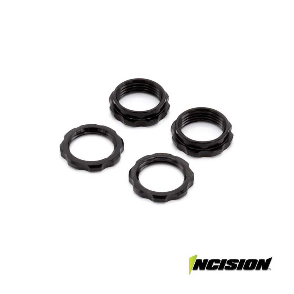 Incision 2S8E Machined Spring Collar Black IRC00517 Incision 2S8E Machined Spring Collar Black IRC00517