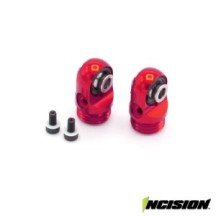 Incision 2S8E Machined Shock Cap Red IRC00524