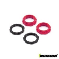 Incision 2S8E Machined Spring Collar Red IRC00525