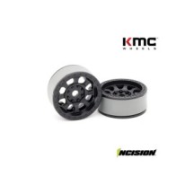 Incision KMC KM237 Riot 1.9 Beadlock Wheels (2) IRC00530