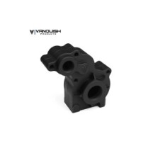 Cárter de transmisión aluminio SCX10 anodizado negro Vanquish VPS01184
