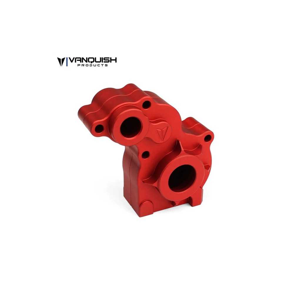 Cárter transmisión SCX10 Vanquish VPS01185 anodizado rojo Cárter transmisión SCX10 Vanquish VPS01185 anodizado rojo