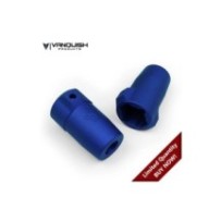 Vanquish Axial SCX10 Lockouts Blue Anodized VPS01191