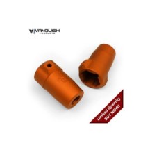 Vanquish Axial SCX10 Lockouts Orange Anodized VPS01192