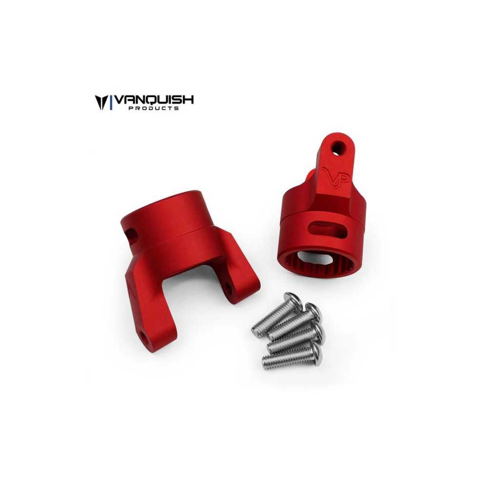 Vanquish Axial Wraith / XR10 C-hubs Red Anodized VPS02015 Vanquish Axial Wraith / XR10 C-hubs Red Anodized VPS02015