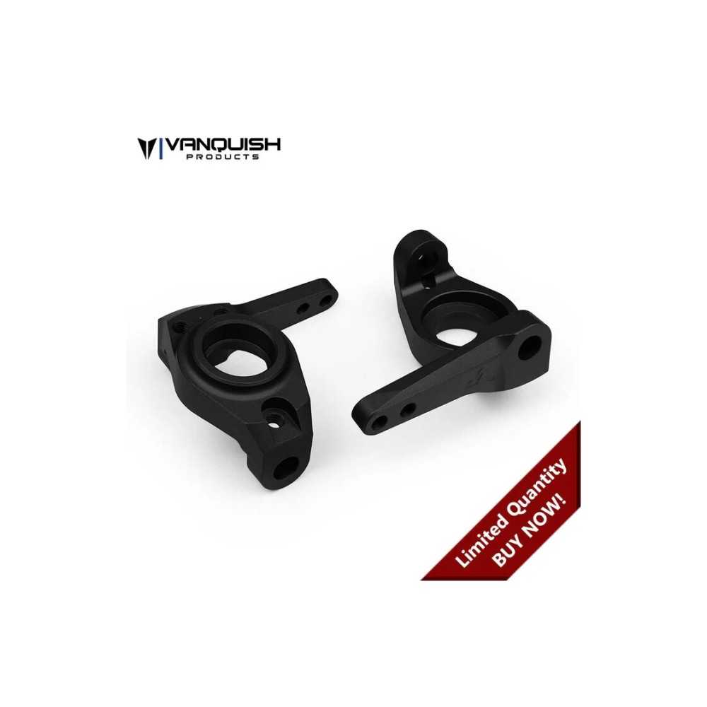 Vanquish Axial SCX10 8 Degree Knuckles Black Anodized VPS02851