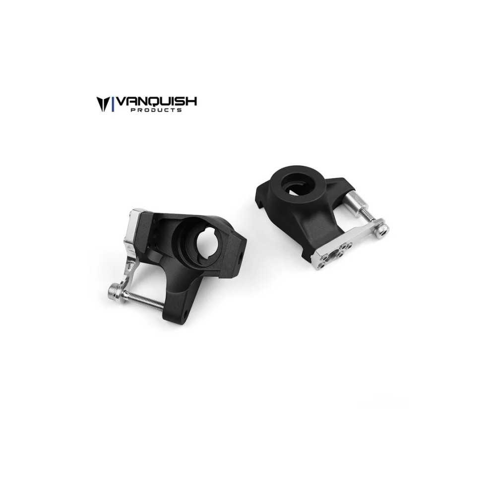 Vanquish F10 Straight Axle Knuckles - Black VPS02900
