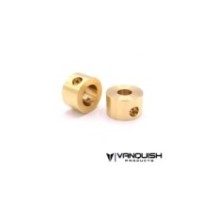 Vanquish Brass Rear Axle Cap Weights (2) VPS04004