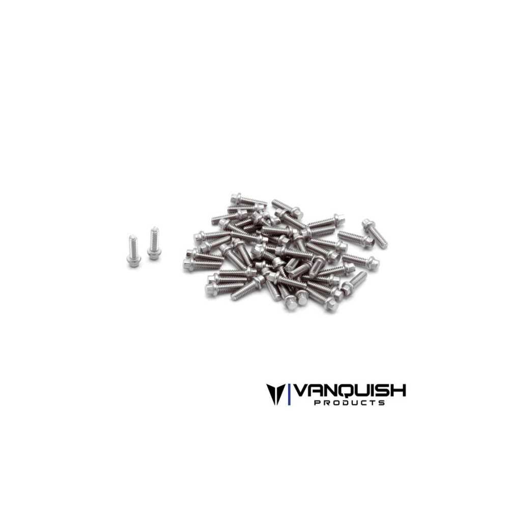 Vanquish Hex Scale Stainless Wheel Screw Kit VPS05002