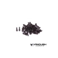 Vanquish Hex Scale Black Wheel Screw Kit VPS05003
