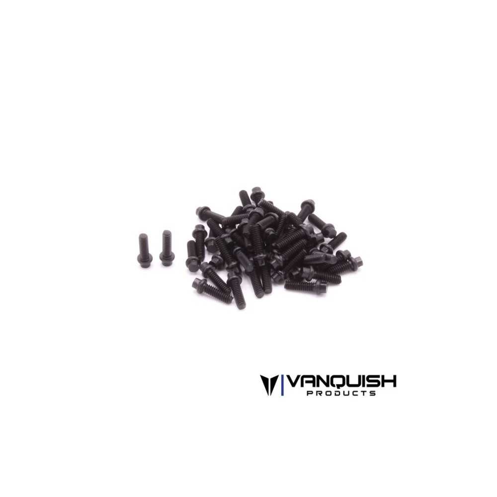 Vanquish Hex Scale Black Wheel Screw Kit VPS05003 Vanquish Hex Scale Black Wheel Screw Kit VPS05003