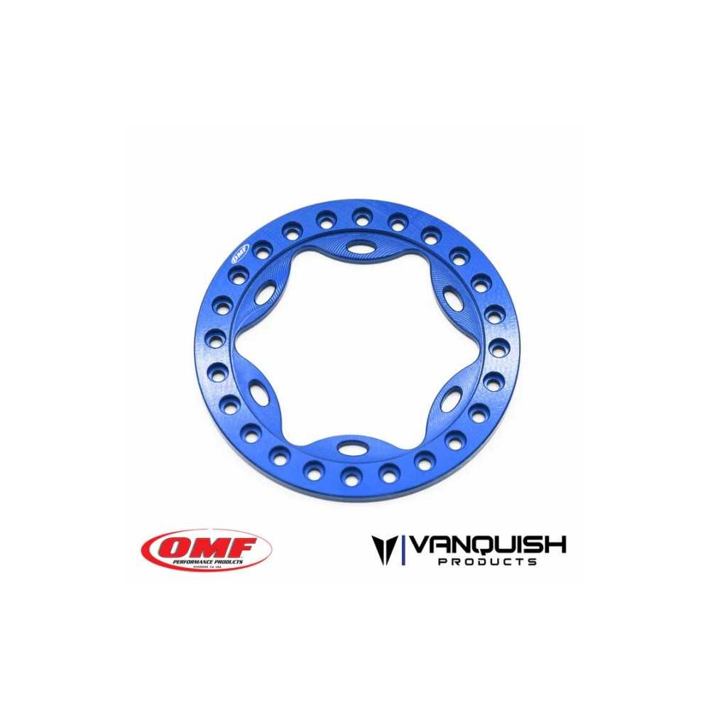 Vanquish OMF 1.9 Scallop Beadlock Blue Anodized VPS05124 Vanquish OMF 1.9 Scallop Beadlock Blue Anodized VPS05124