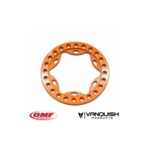 Vanquish OMF 1.9 Scallop Beadlock Orange Anodized VPS05125