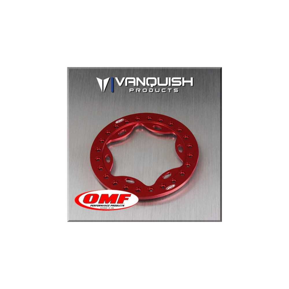 Vanquish OMF 2.2 Scallop Beadlock Red Anodized VPS06134 Vanquish OMF 2.2 Scallop Beadlock Red Anodized VPS06134