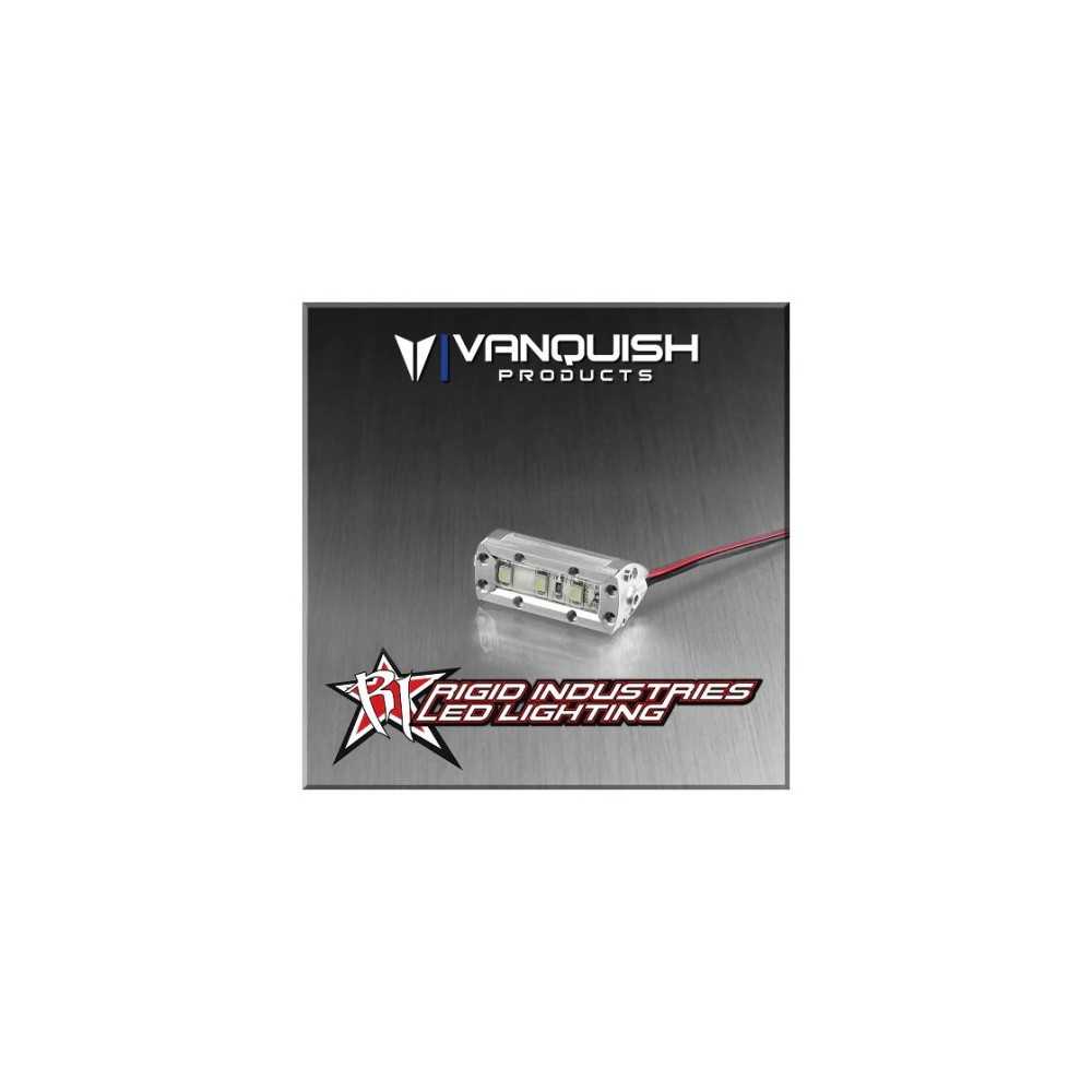 Vanquish Rigid Industries 1in LED Light Bar Clear Anodized VPS06762 Vanquish Rigid Industries 1in LED Light Bar Clear Anodized VPS06762