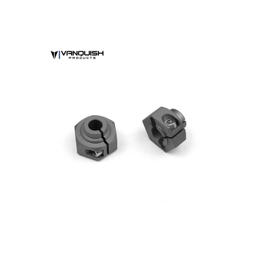 Vanquish 12mm Hex Grey Anodized VPS07081