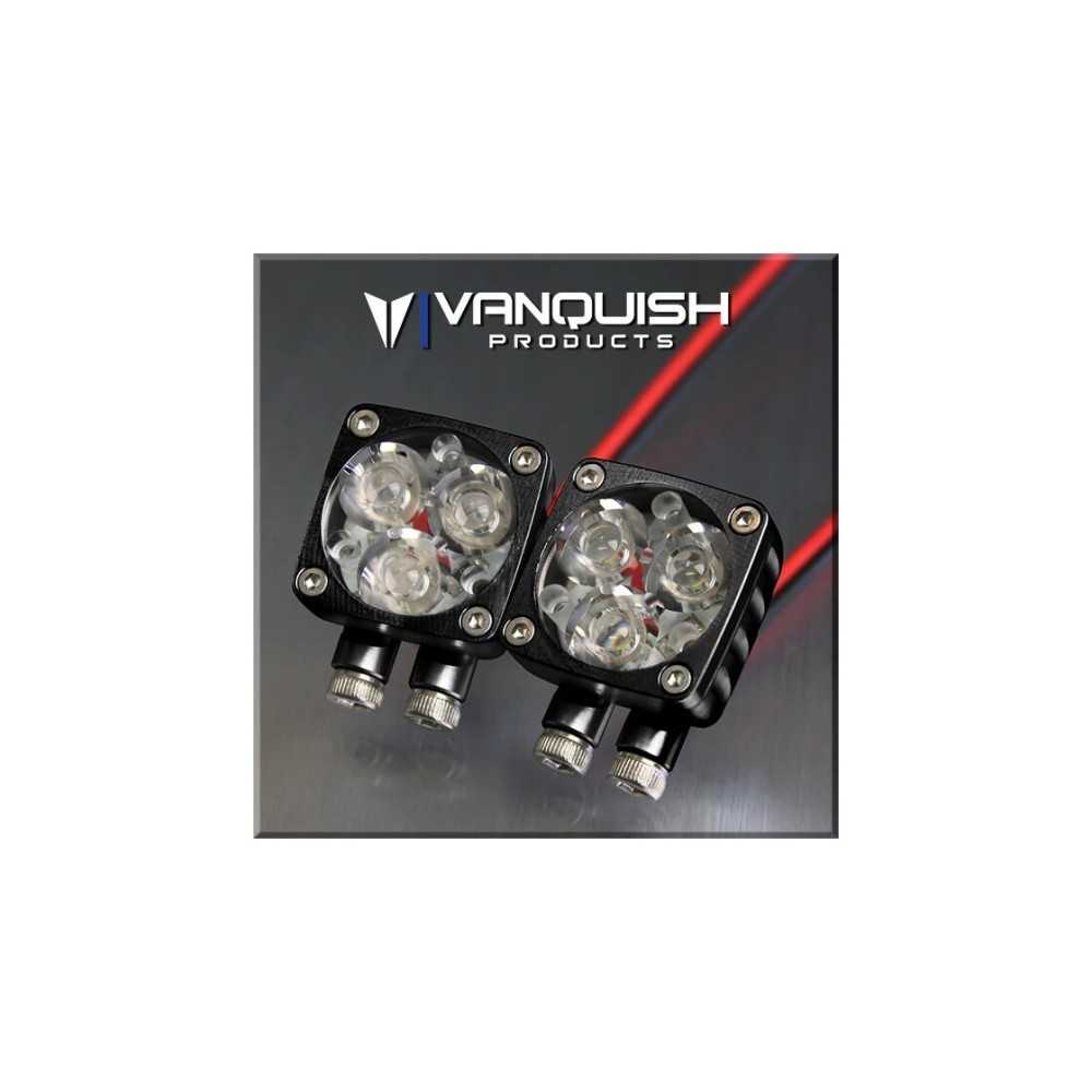Luces LED Q-Series Rigid Industries anodizado negro Vanquish VPS07170 Luces LED Q-Series Rigid Industries anodizado negro Vanquish VPS07170