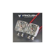 Vanquish Rigid Industries Q-Series LED Lights Clear Anodized VPS07171