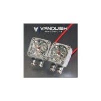 Vanquish Rigid Industries Q-Series LED Lights Clear Anodized VPS07171