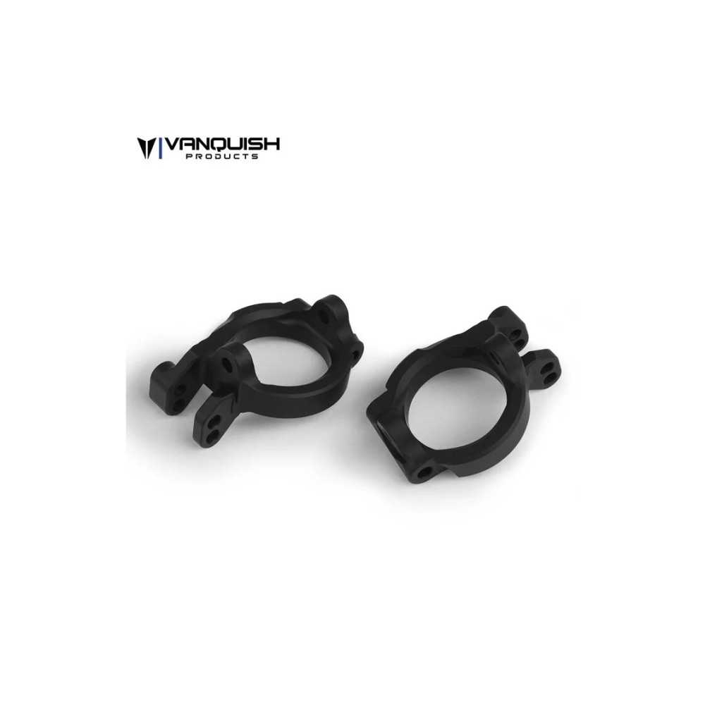 Vanquish Yeti Front Caster Blocks Black Anodized VPS07580 Vanquish Yeti Front Caster Blocks Black Anodized VPS07580