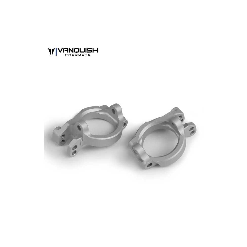 Vanquish Yeti Front Caster Blocks Clear Anodized VPS07581 Vanquish Yeti Front Caster Blocks Clear Anodized VPS07581