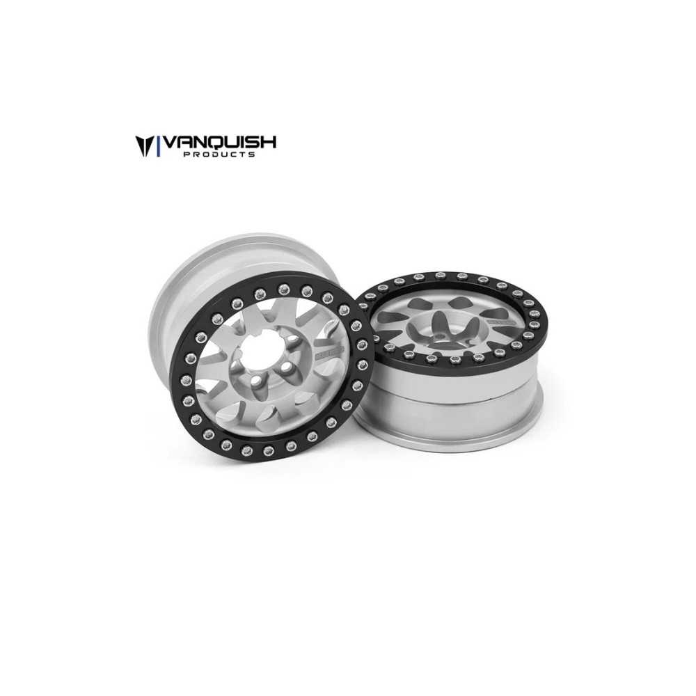 Llantas Crawler Vanquish Method 1.9 101 V2 Clear Anodized VPS07757 Llantas Crawler Vanquish Method 1.9 101 V2 Clear Anodized VPS07757