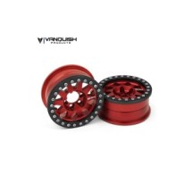 Llantas Crawler Vanquish Method 1.9 101 V2 Red Anodized VPS07759
