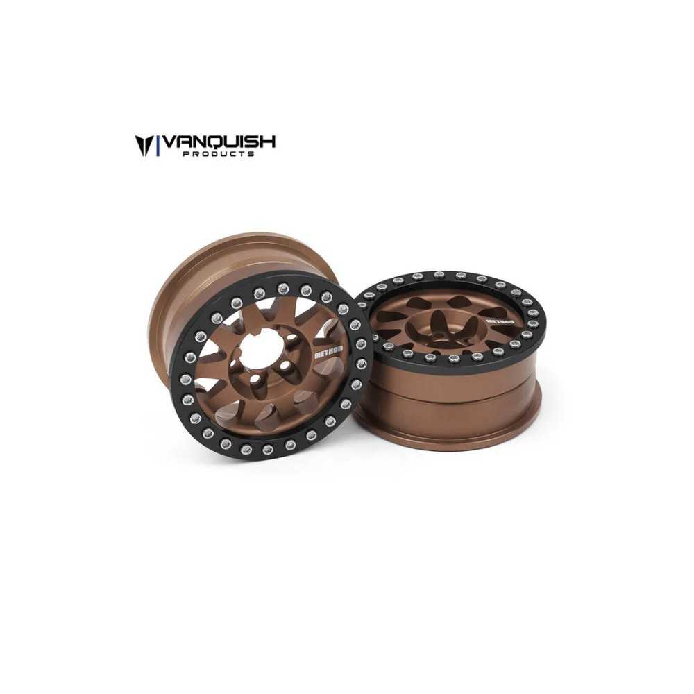 Llantas Crawler Vanquish Method 1.9 101 V2 Bronze Anodized VPS07762 Llantas Crawler Vanquish Method 1.9 101 V2 Bronze Anodized VPS07762